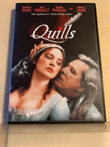 Quills, Geoffrey Rush, Dvd