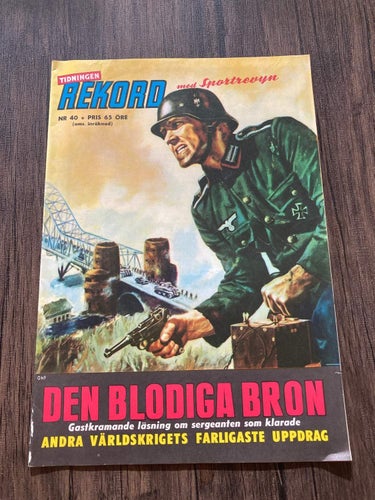 Tidningen Rekord med Sportrevyn nr 40 1963