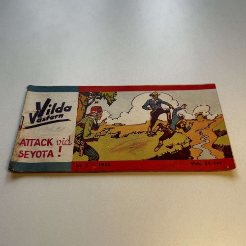 Vilda Västern nr 5 1952, läsex! VG-