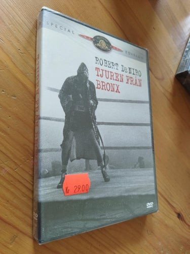 Tjuren Från Bronx - Martin Scorsese Robert De Niro Joe Pesci. DVD. NY, inplastad