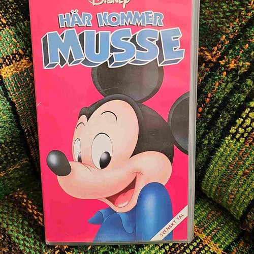 Här Kommer Musse VHS