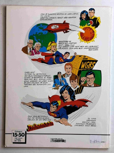 Stålmannen Julalbum 1982: FN-VF