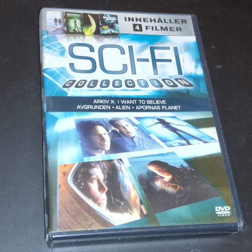Sci-Fi Collection - 4 Filmer - DVD