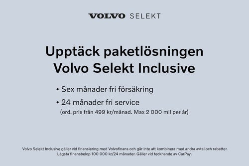 Volvo EX40 Single Motor Extended Range ExtendedRange Plus