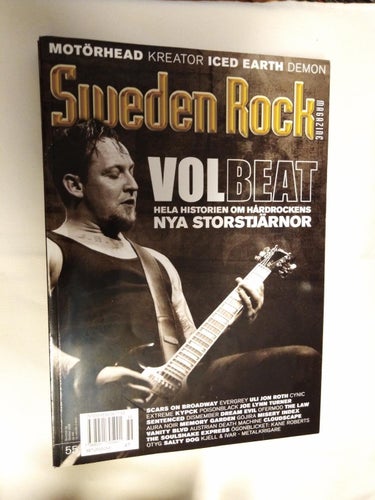 Sweden rock magazine 55 Volbeat Demon Vanitt Blvd Ofermod The Law Gojira Cynic
