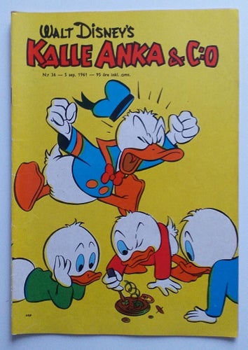 Kalle Anka & C:o, Walt Disney, nr 36 1961