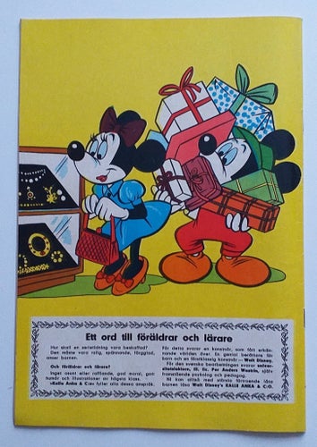 Kalle Anka & C:o, Walt Disney, nr 36 1961