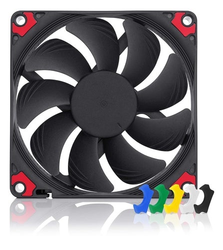 HELT NY Noctua NF-A9X14 HS-PWM Chromax Svart 92 X 14MM - Datorfläkt