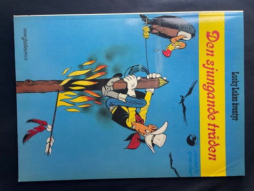 Lucky Lukes äventyr: Den sjungande tråden av Morris och Goscinny, 1979 1:a uppla