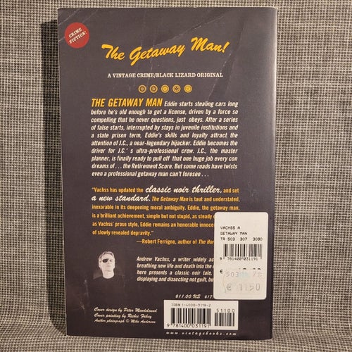 The Getaway Man av Andrew Vachss, 2003