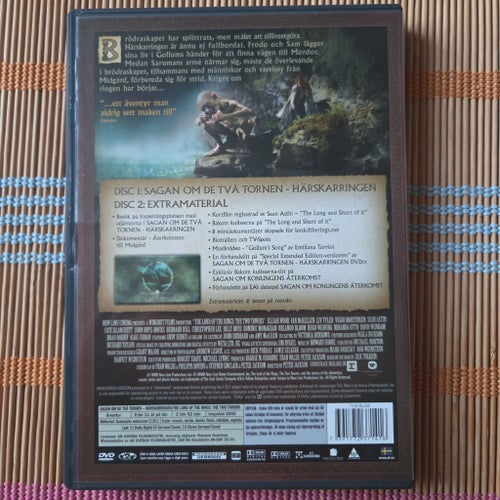 Sagan om de två tornen - Härskarringen (DVD)