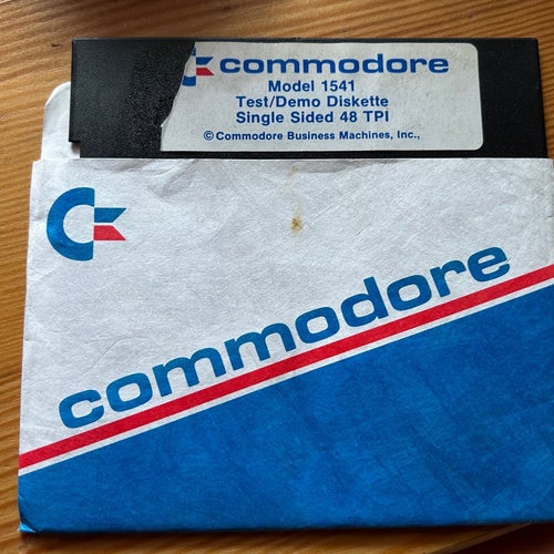 Commodore Model 1541 Test/Demo Diskett