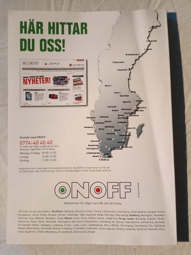 Onoff Tillbehörskatalog 2010