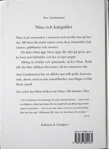 Nina och kattguldet av Ann Granhammer 1993