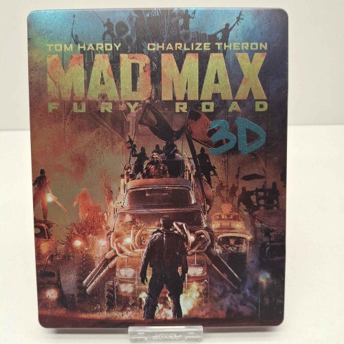 Mad Max fury Road 3D - Steelcase - Region 2, DVD-Film, Svensk text, Fint skick