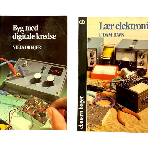 Elektronik böcker - Perfekt för studier, hobby & samlare (2 st)