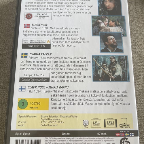 Black Robe (DVD) Svarta Kappan