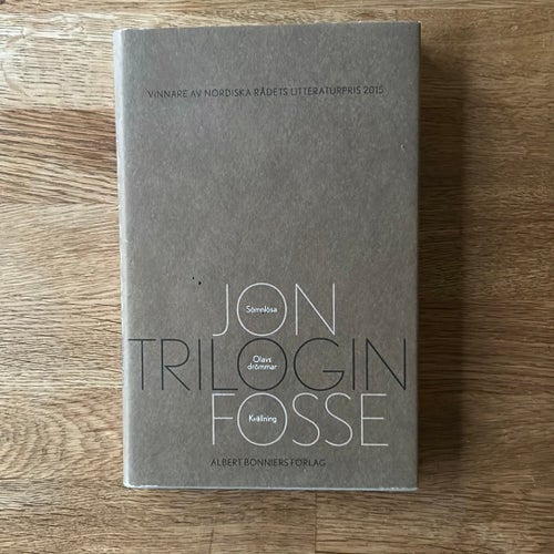 Trilogin av Jon Fosse, 2015