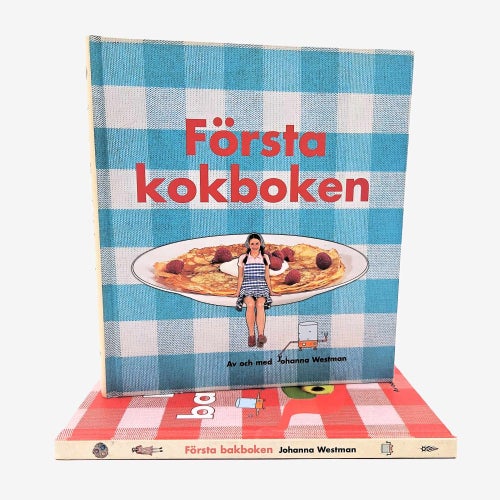 Första bakboken / Första kokboken - Johanna Westman