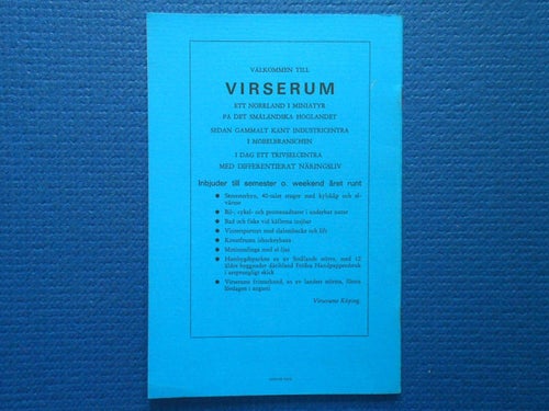 Fröåsaström handpappersbruk Virserum 1970