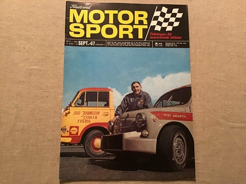 MOTOR SPORT NR 8 1967 MIDNATTSLOPPET,RALLY,GULF RALLYT,IMS