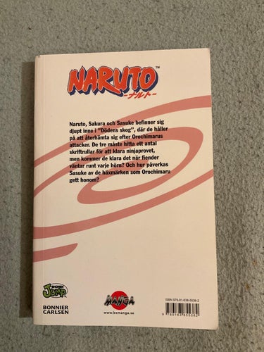 Naruto vol 7 - svenska manga anime shonen ninja