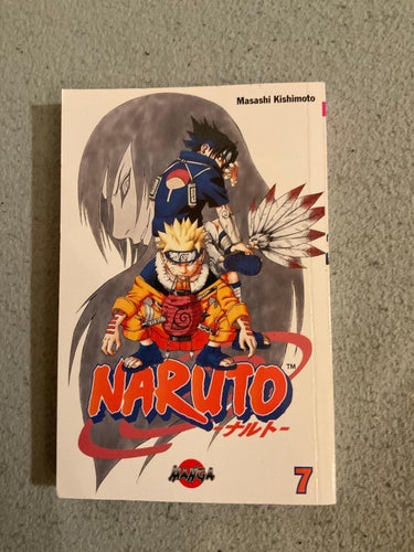 Naruto vol 7 - svenska manga anime shonen ninja