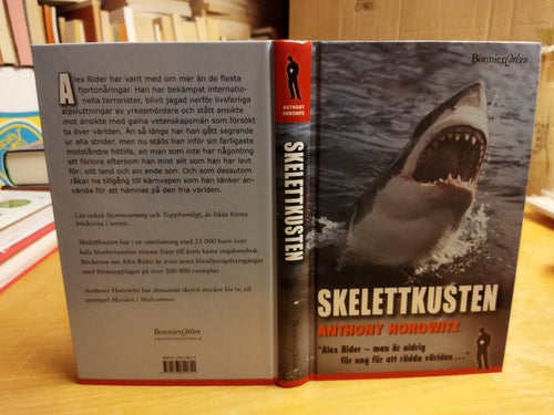 Skelettkusten av Anthony Horowitz. Bok. Very Fine plus