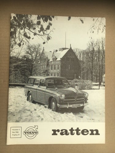 VOLVO Tidning Ratten 1962 Nr. 5