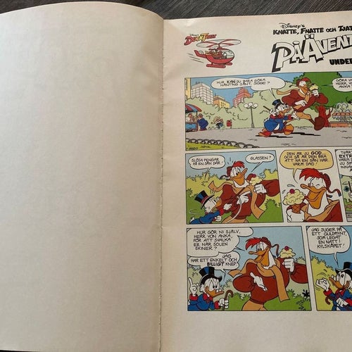 På Äventyr Under isen Duck Tales