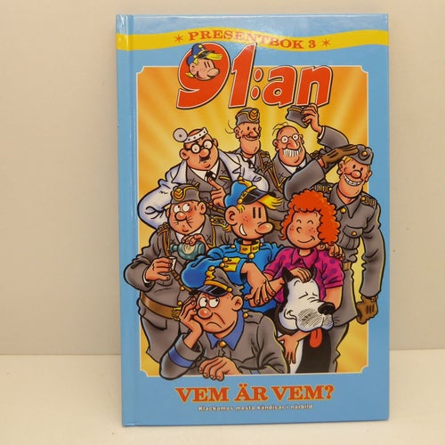 91:an Presentbok Nr 3 Vem är vem? Hårdpärm 2012 Nyskick