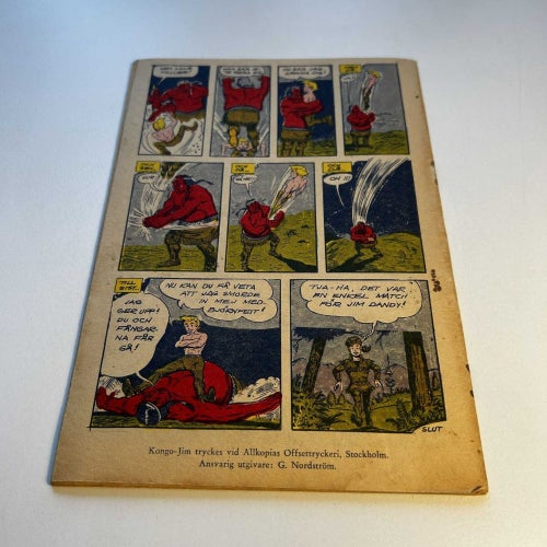 KongoJim nr 4 1957, bra skick! VG