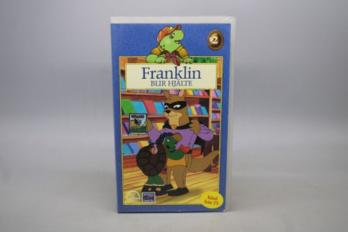 Franklin blir hjälte Volym 2 - Svenskt tal - VHS