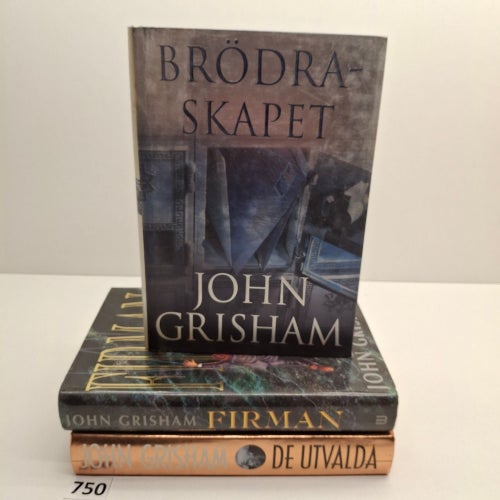 John Grisham x3 Bokpaket - Se bilder för titlar