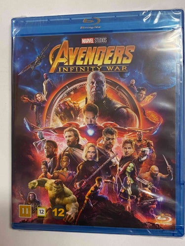 Blu-ray Avengers Infinity War Marvel Studios INPLASTAD