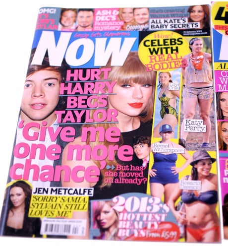 NOW Magazine-3 issues included-January 2013-Taylor Swift-NEW-Weight 532g