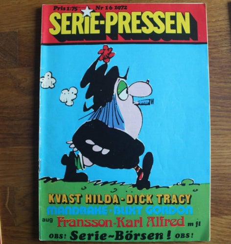 SERIEPRESSEN 1972 NR 16
