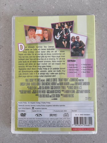 Freaky Friday - En helgalen fredag DVD - KANONSKICK!!