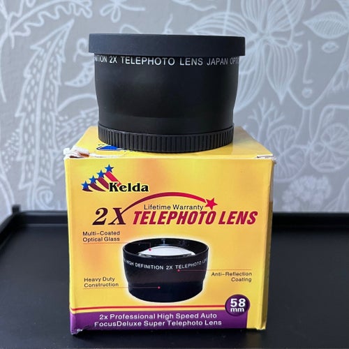 Kelda 2X Telephoto Lens – för närbilder med extra räckvidd