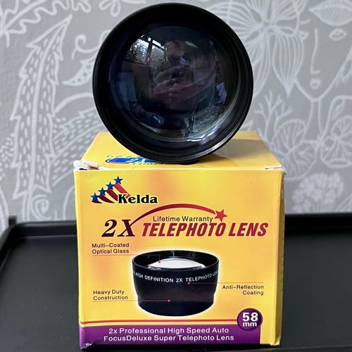 Kelda 2X Telephoto Lens – för närbilder med extra räckvidd