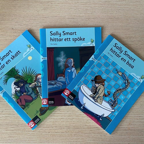 Bokpaket Sally Smart (Nivå 3) – Perfekt för första läsningen!