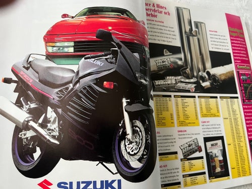 Motorcycle Performance Products 94-95. Katalog