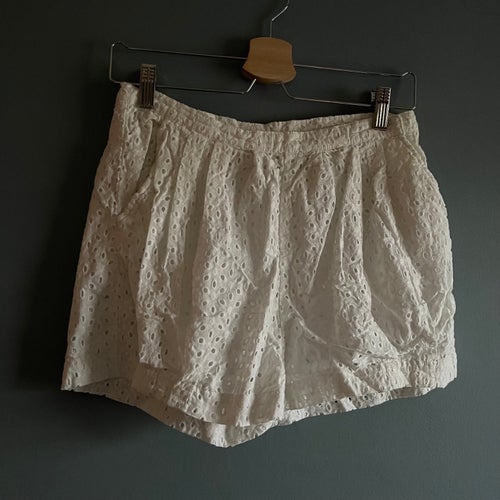 H&M Conscious Collection shorts virkat ekologisk bomull