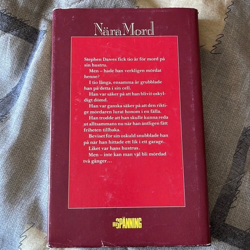 Nära Mord av Margaret Yorke, 1989