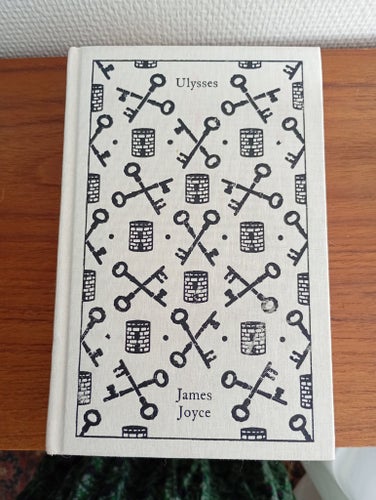 Inbunden bok Ulysses textil, James Joyce, Penguin Clothbound Classic