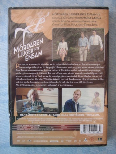 Maria Lang 1 - Mördaren ljuger inte ensam (DVD) **Ny Inplastad**