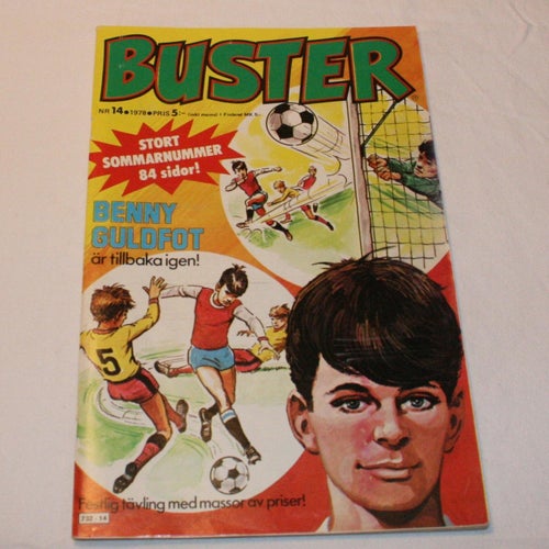 Buster - 1978 - NR 14 - Benny Guldfot, Knockout Charlie, Bob, Kid Cox