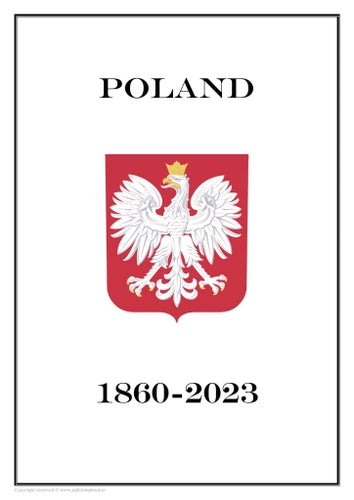 Poland 1860-2023 PDF DIGITAL STAMP PAGES INGA FRIMÄRKEN!!