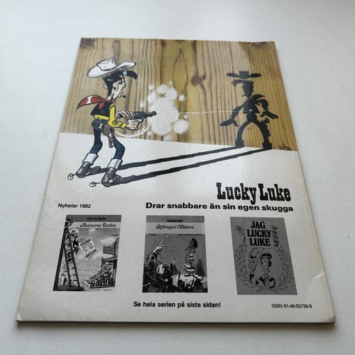 Lucky Luke #46, 1a upplaga, bra skick! VG+
