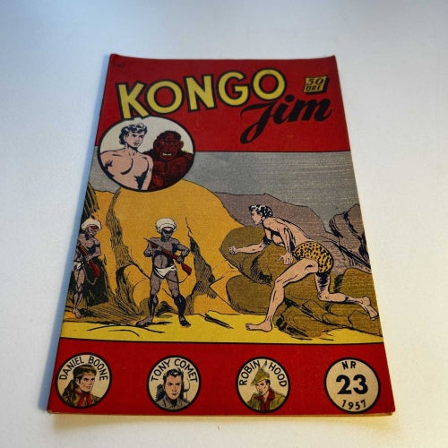 KongoJim nr 23 1957, toppex! VF+